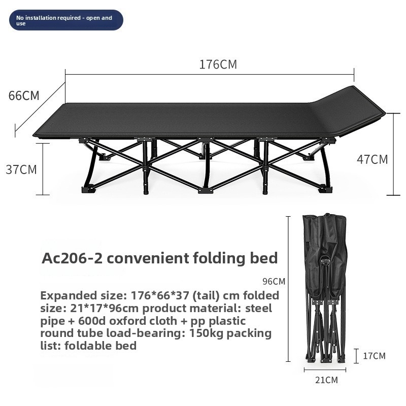 Outdoor Camping Solo - Tempat Tidur Lipat untuk Berkemah di