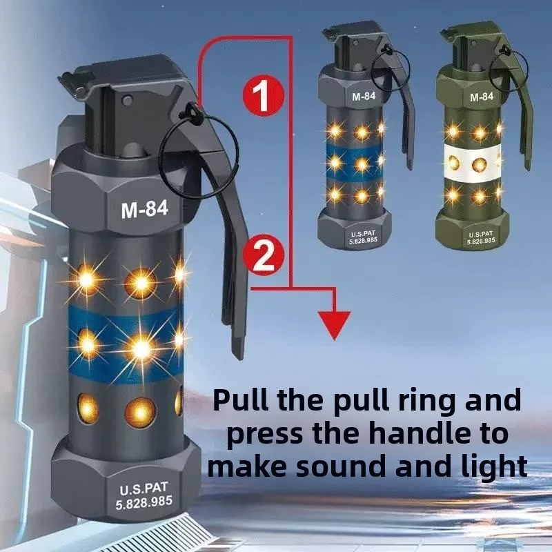 Outdoor Camping Games - Model Granat Dummy Taktis M84 Lampu