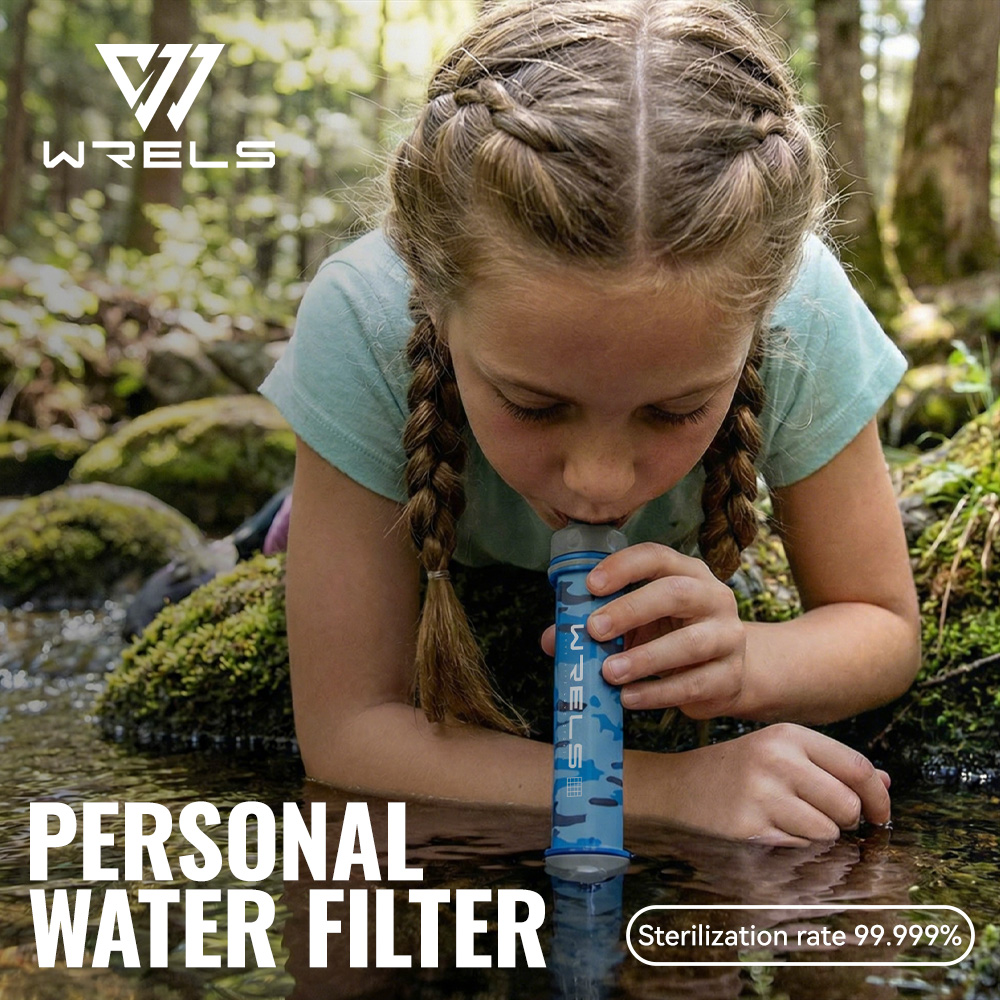 Outdoor Camping Water Filter - WRELS Filter Air Pemurni Mini untuk