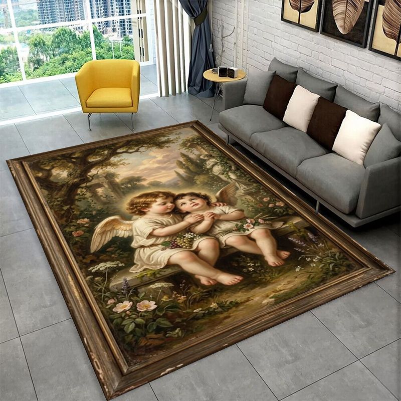 Outdoor Camping Mats Large - Karpet Besar Motif Kartun Cupid Lucu