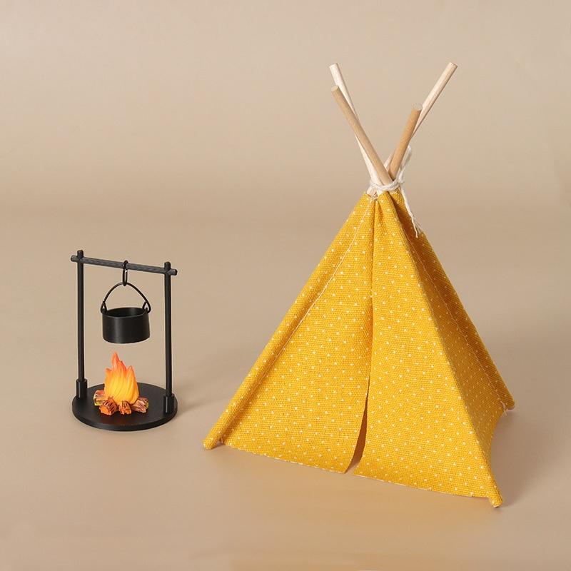 Outdoor Camping Games - Model Tenda Camping Skala 1:12 Baru,