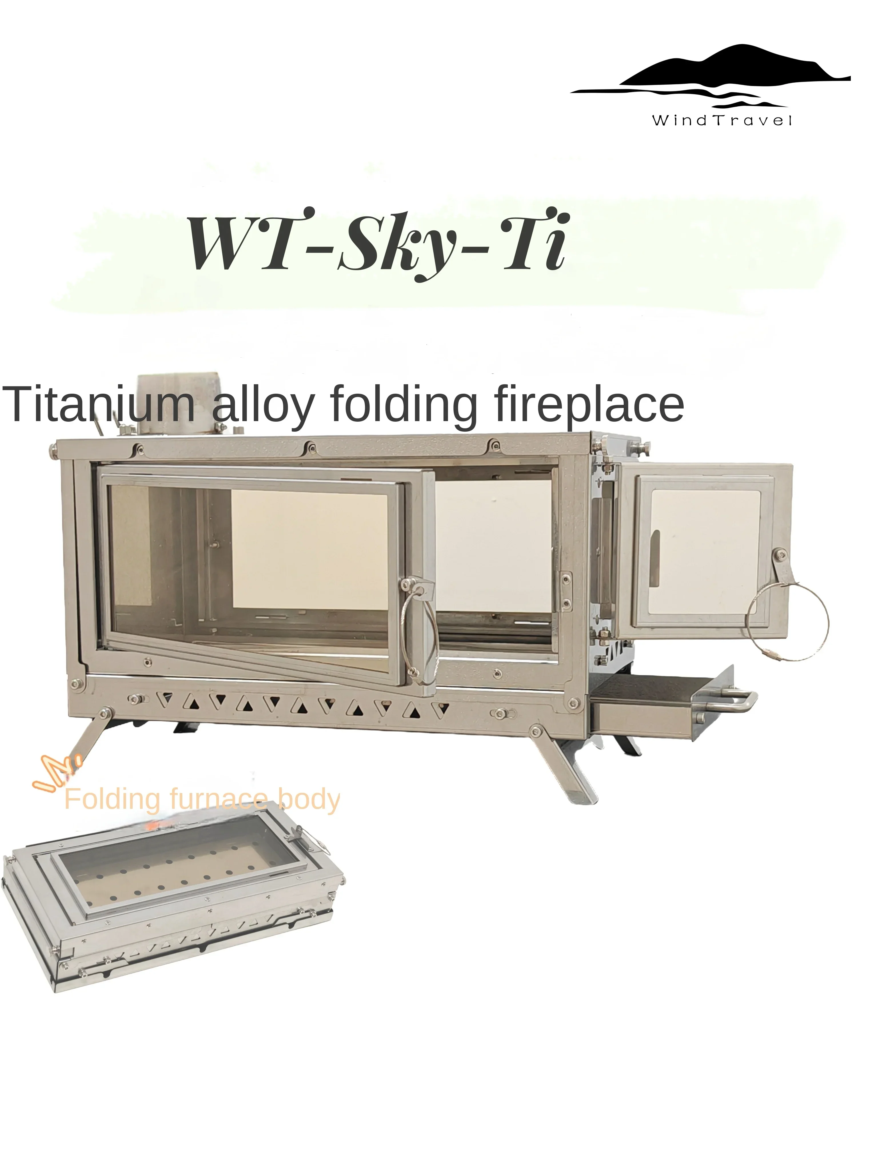 Outdoor Camping Gas Heater - Wt-sky-Ti pemanas udara berkemah luar ruangan,