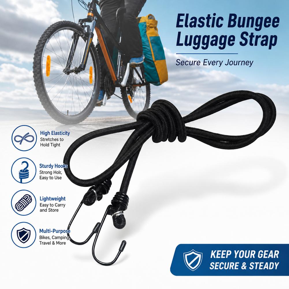 Camping Rope - Tali Bungee Elastisitas Tinggi, Tali Pengikat
