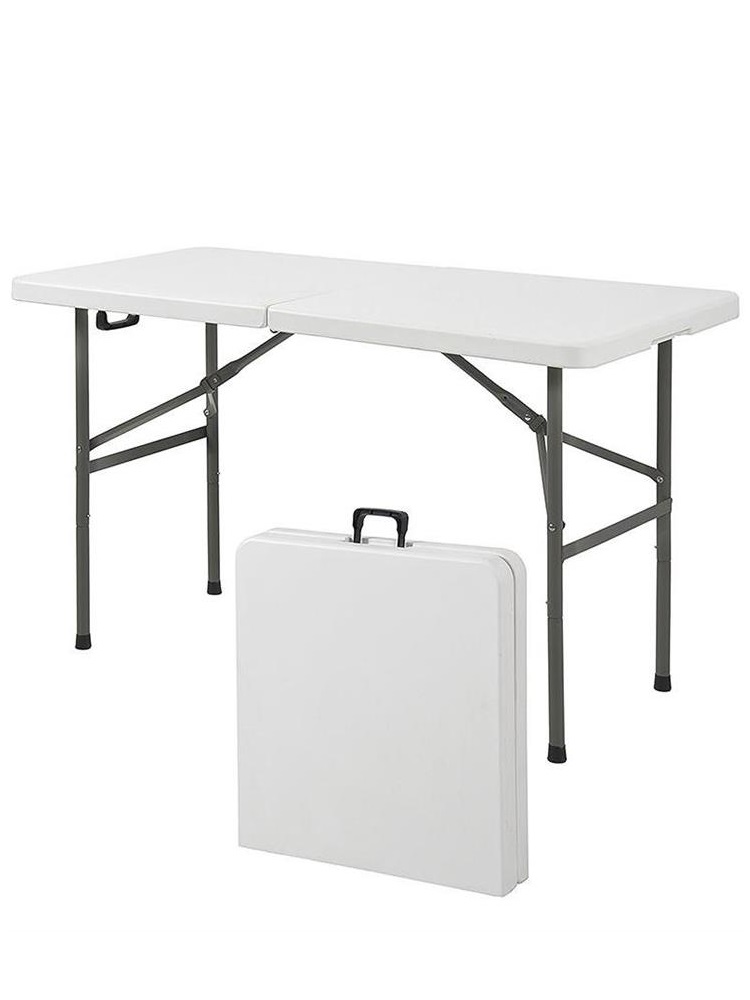 Outdoor Camping Exhibition - Meja Lipat HDPE Portabel untuk Berkemah