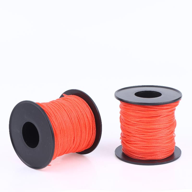 Camping Rope - 50M/Roll Tali Penanda Merah untuk Konstruksi,