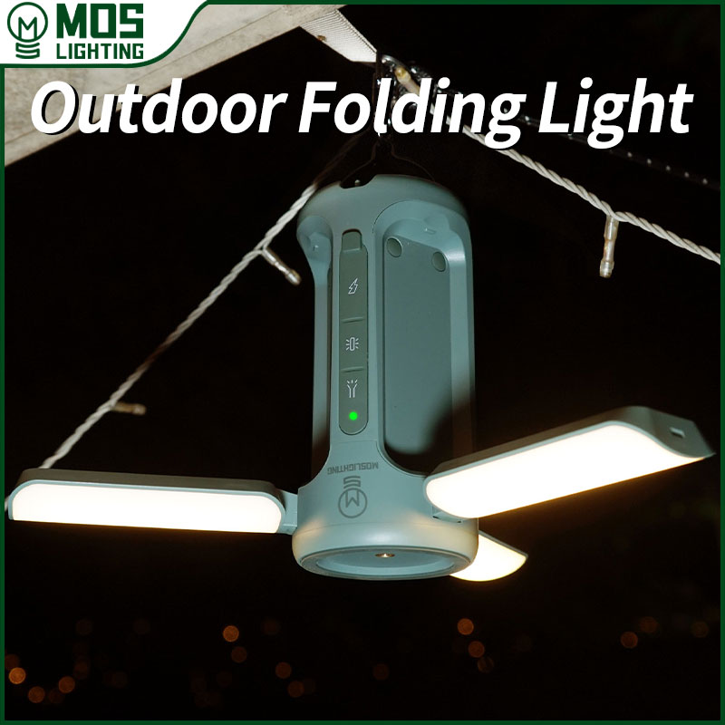 Zd Outdoor Camping - MOSLIGHTING lentera berkemah dengan Speaker nirkabel,