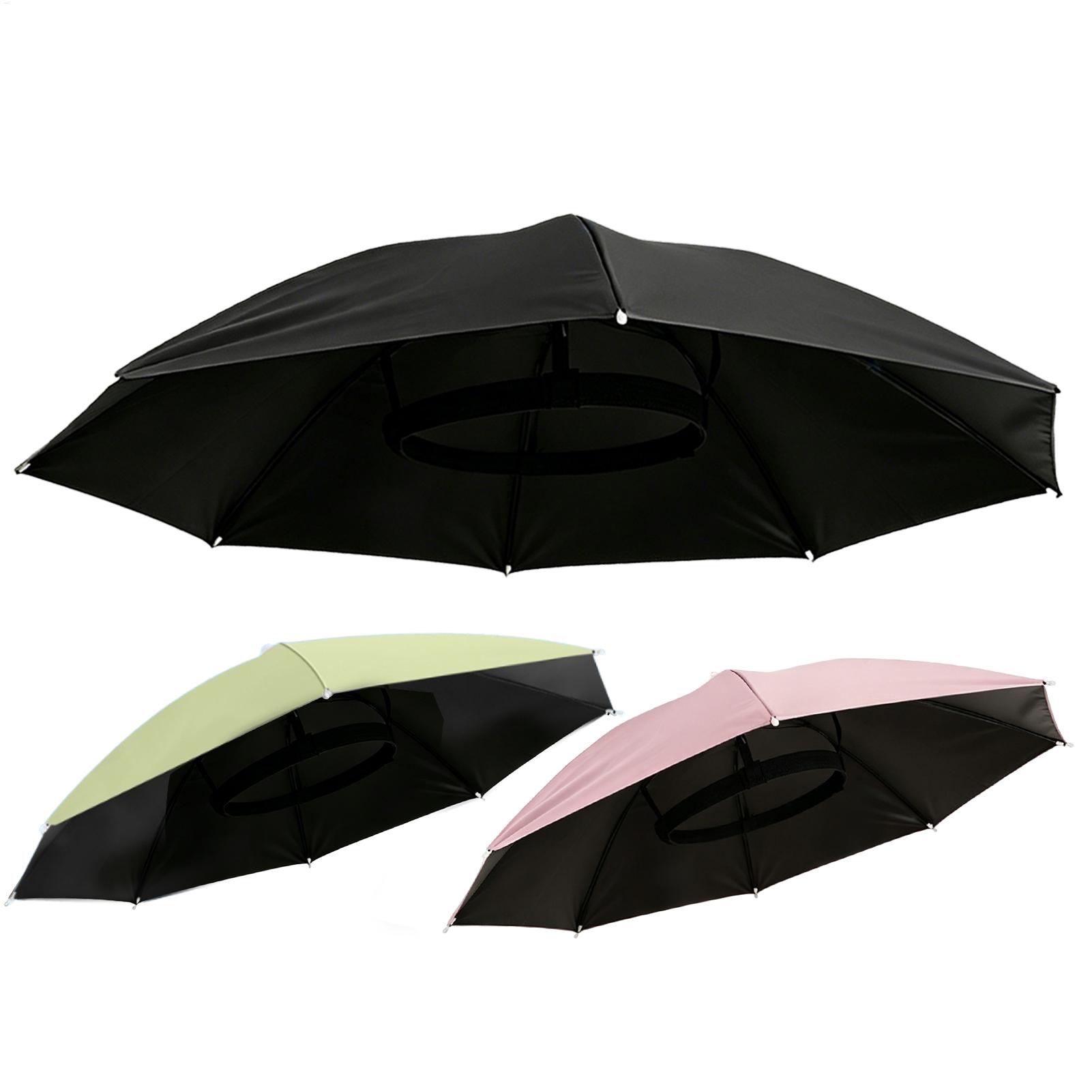 Outdoor Camping Umbrella - Topi Payung Lipat Tahan Air, Penutup