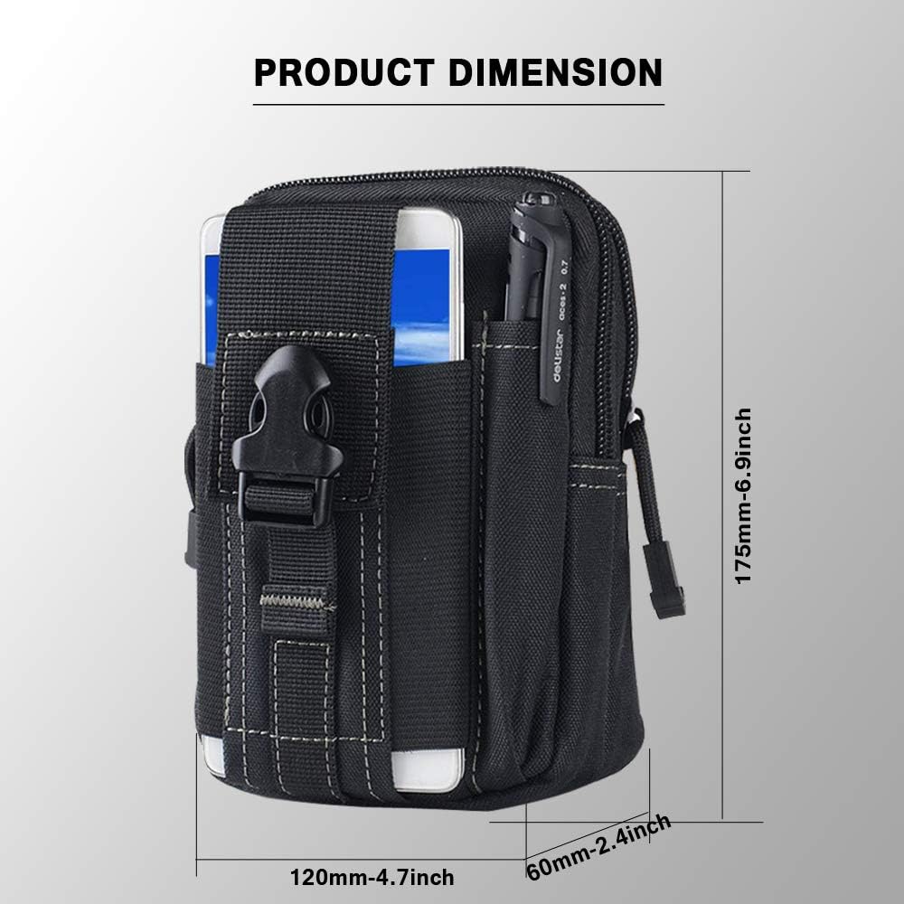 Kantong Sabuk Molle Taktis Tas - Outdoor Camping Items ulasan dan harga