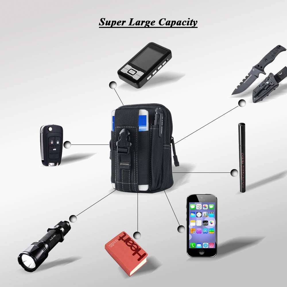 Kantong Sabuk Molle Taktis Tas - Outdoor Camping Items ulasan dan harga