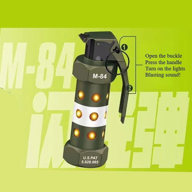 Model Granat Dummy Taktis M84  - Outdoor Camping Games ulasan dan harga