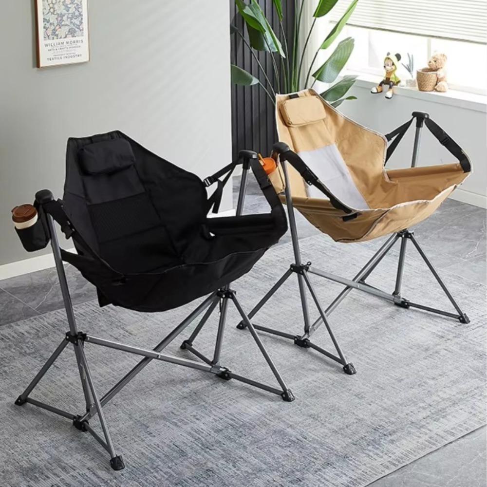 Kursi Santai Portabel untuk Ke - Outdoor Camping Rocking Chair ulasan dan harga