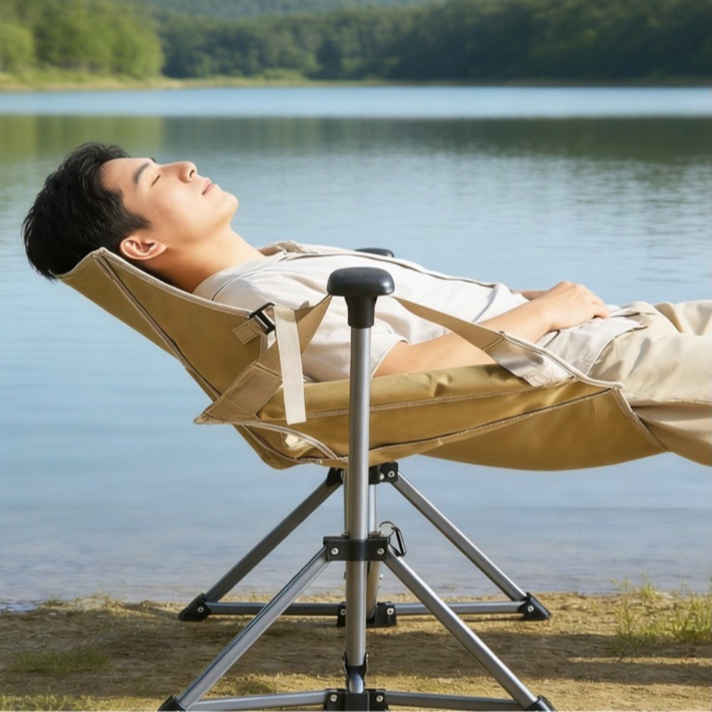Kursi Santai Portabel untuk Ke - Outdoor Camping Rocking Chair ulasan dan harga