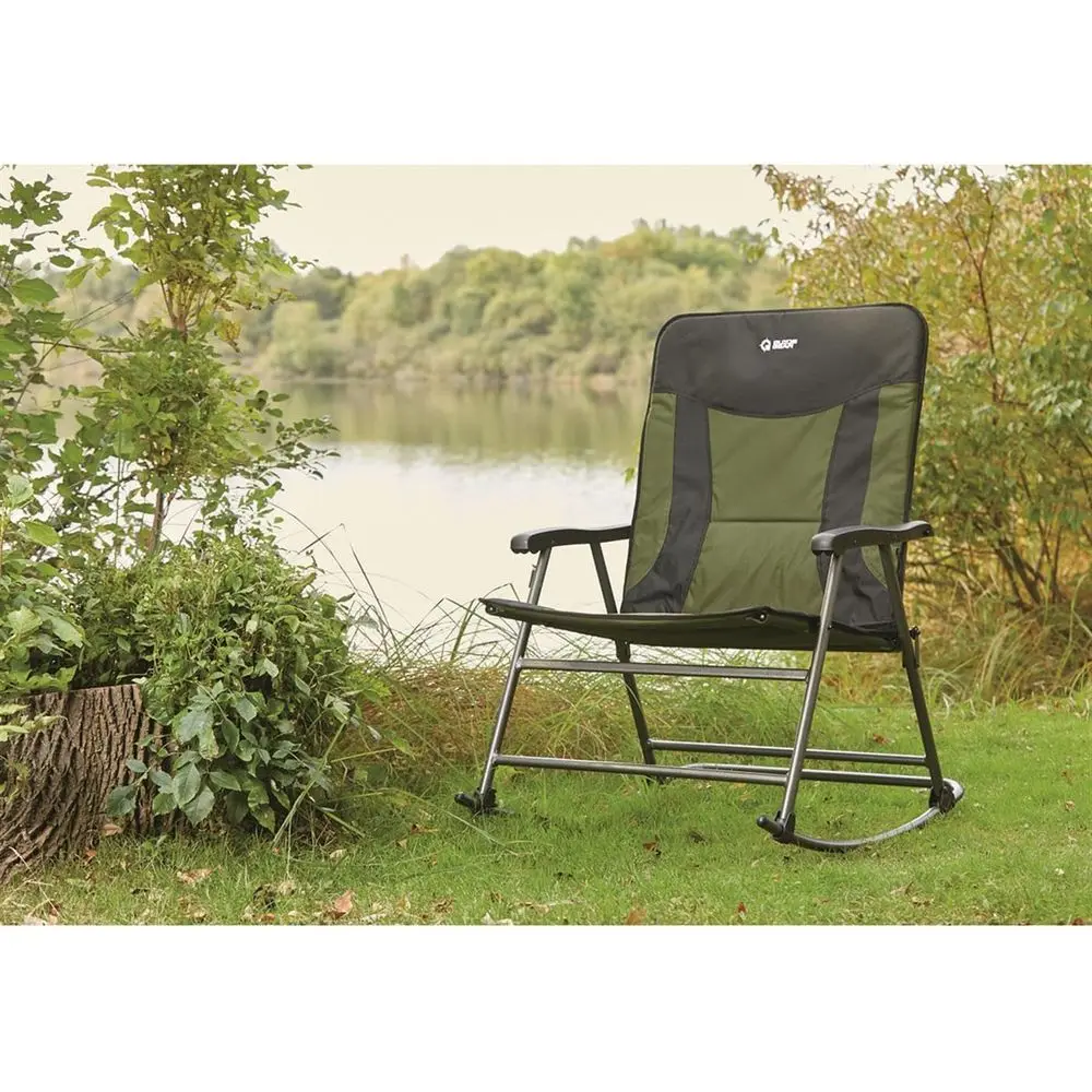 Kursi Goyang Portabel Kapasita - Outdoor Camping Rocker ulasan dan harga