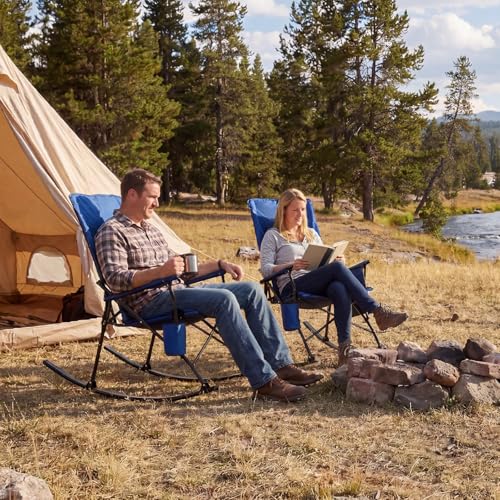 2 Kursi Lipat Goyang untuk Dew - Outdoor Camping Rocker ulasan dan harga