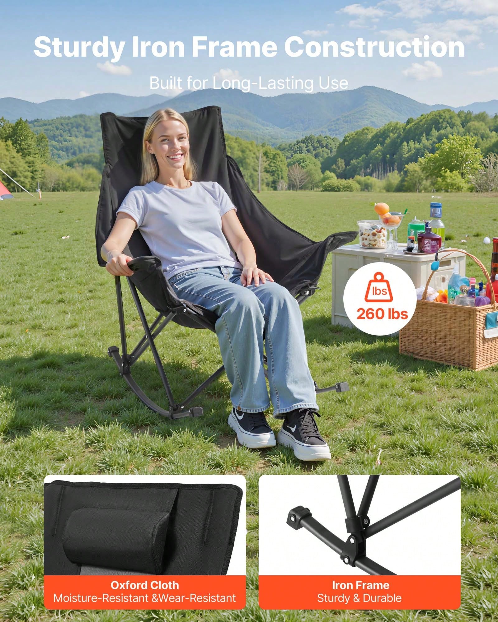 Kursi Goyang untuk Berkemah, K - Outdoor Camping Rocker ulasan dan harga