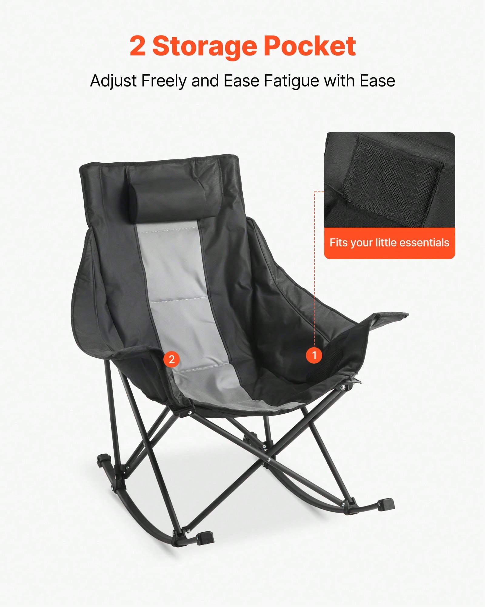 Kursi Goyang untuk Berkemah, K - Outdoor Camping Rocker ulasan dan harga