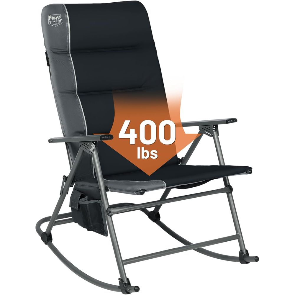 Kursi Goyang Camping Ukuran Be - Outdoor Camping Rocker ulasan dan harga