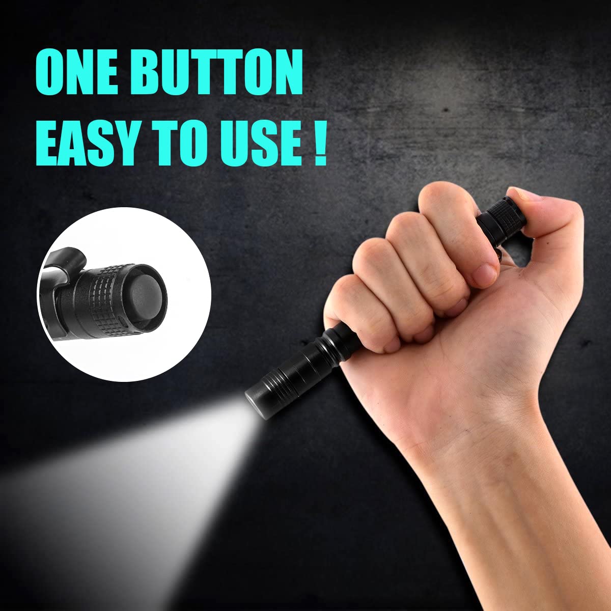 Senter LED Mini Portabel Tahan - Outdoor Camping Items ulasan dan harga