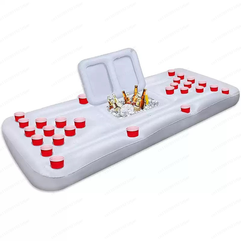 Meja Pelampung Tiup untuk Kola - Outdoor Camping Games ulasan dan harga
