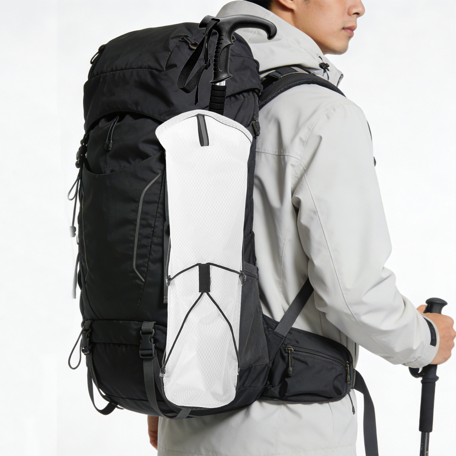 Tas Pembawa Tongkat Trekking T - Trekking Poles ulasan dan harga