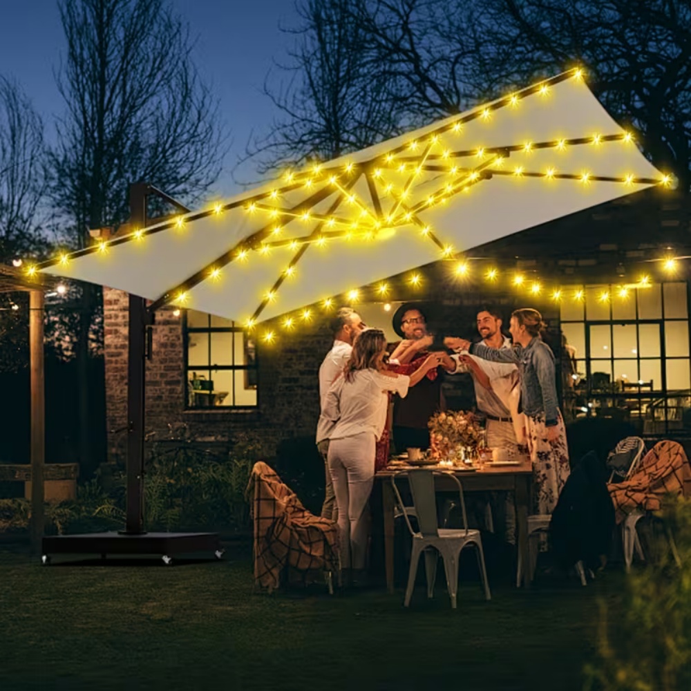 1 Buah Lampu Payung Luar Ruang - Outdoor Camping Umbrella ulasan dan harga