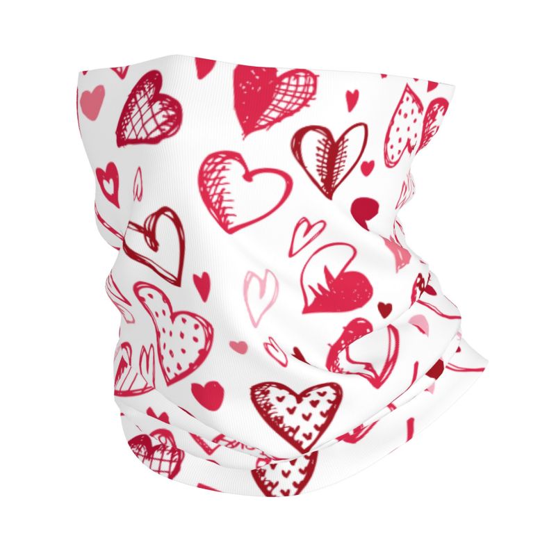 Bandana Hati Cinta Merah Muda  - Outdoor Camping Youtube ulasan dan harga