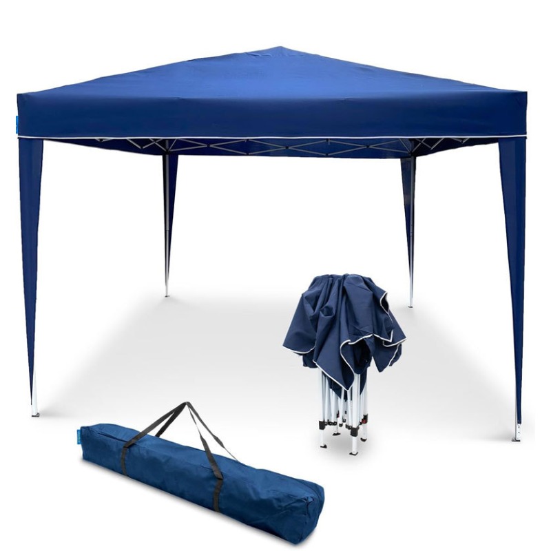 Gazebo Lipat Portabel 3x3m den - Outdoor Camping Exhibition ulasan dan harga