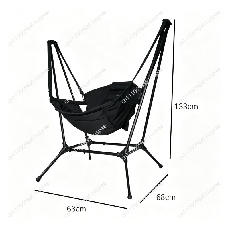 Kursi Goyang Lipat untuk Luar  - Outdoor Camping Rocking Chair ulasan dan harga