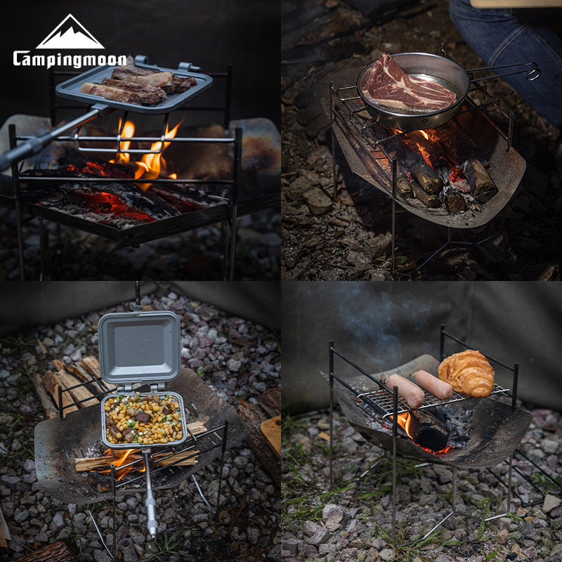 CAMPINGMOON SOLO-A4 Pemanggang - Outdoor Camping Solo ulasan dan harga