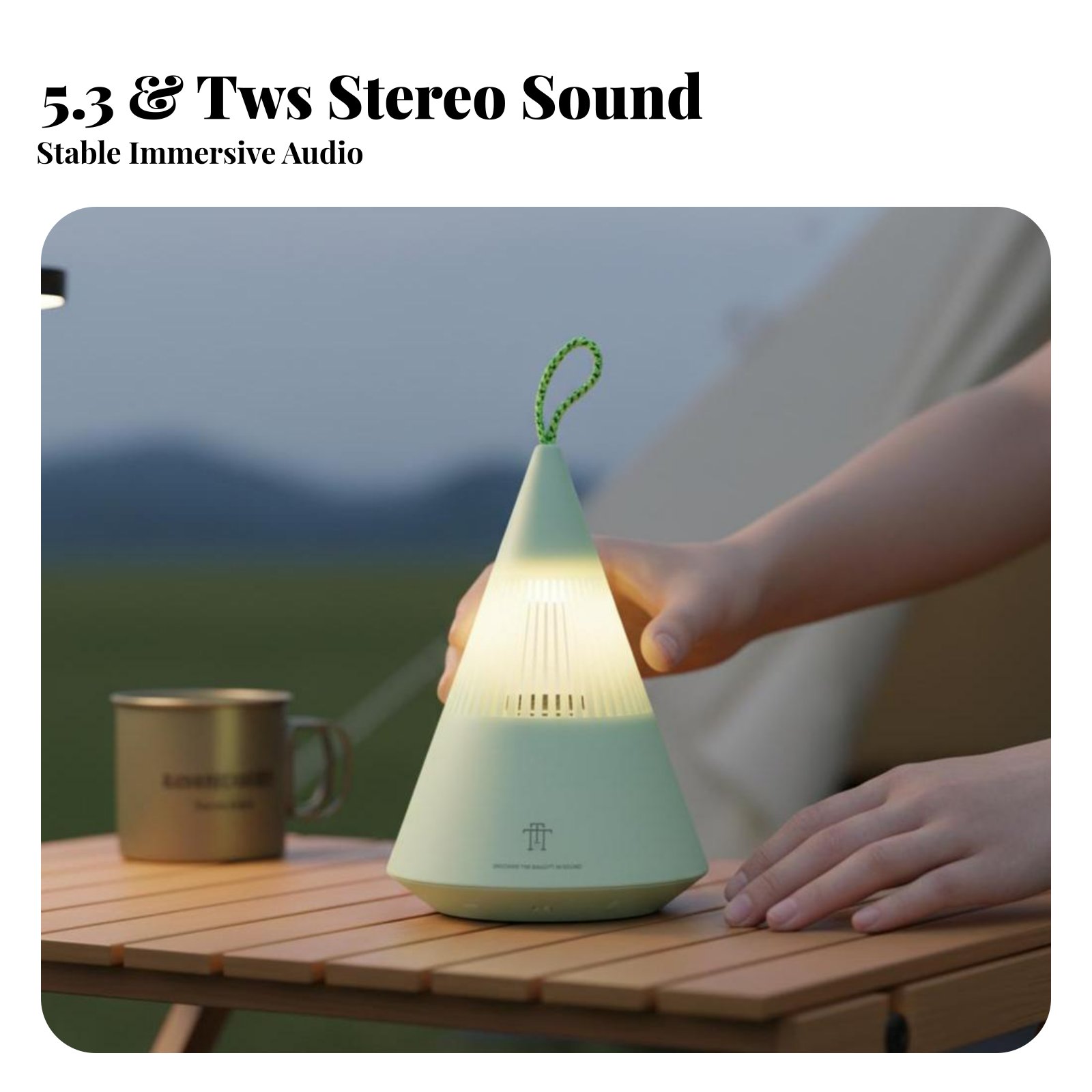 Lampu Bluetooth Sapexer Mounta - Zd Outdoor Camping ulasan dan harga