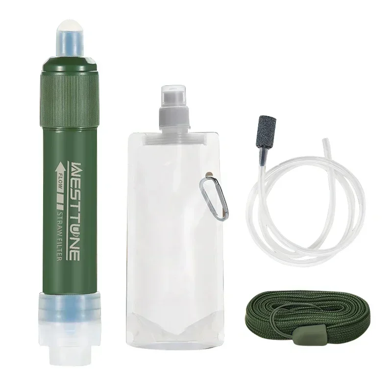 Westtune Kantong Air Serat Kar - Outdoor Camping Water Filter ulasan dan harga