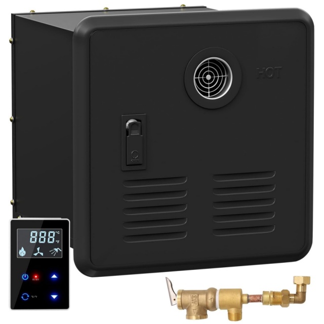Pemanas Air Gas Instan RV Port - Outdoor Camping Gas Heater ulasan dan harga