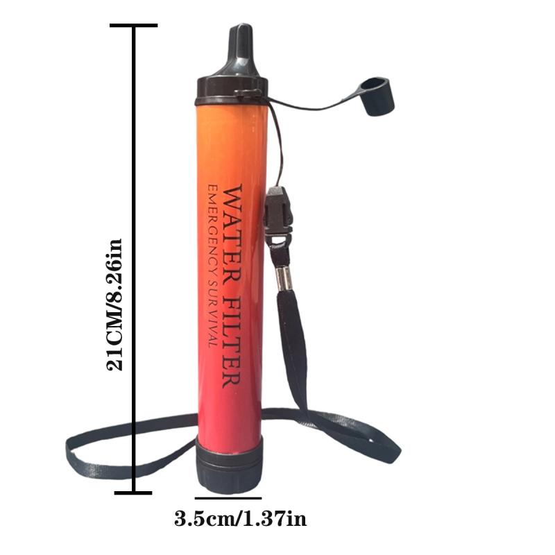 Sedotan Penyaring Air Darurat  - Outdoor Camping Water Filter ulasan dan harga