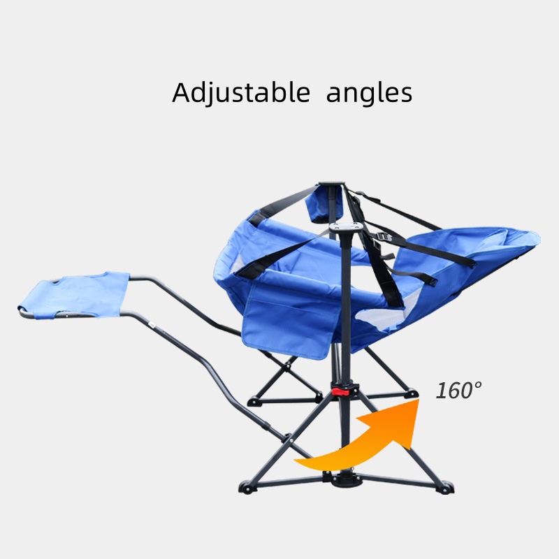 Kursi Lipat Portabel untuk Ber - Outdoor Camping Rocker ulasan dan harga