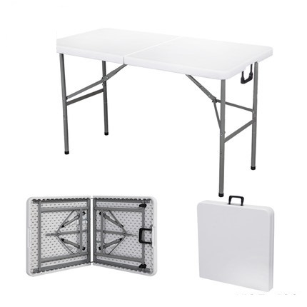 Meja Lipat HDPE Portabel untuk - Outdoor Camping Exhibition ulasan dan harga