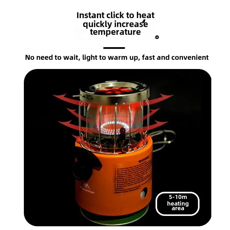 Pemanas Gas Portabel MOUNTAINH - Outdoor Camping Gas Heater ulasan dan harga