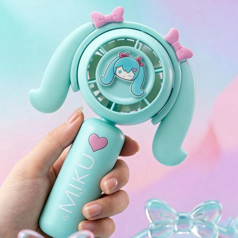 Kipas Genggam Mini Hatsune Mik - Outdoor Camping Items ulasan dan harga