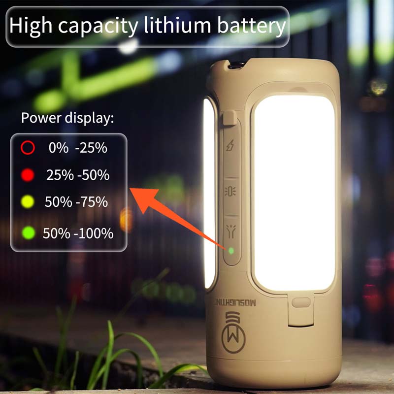 MOSLIGHTING senter LED portabe - Zd Outdoor Camping ulasan dan harga