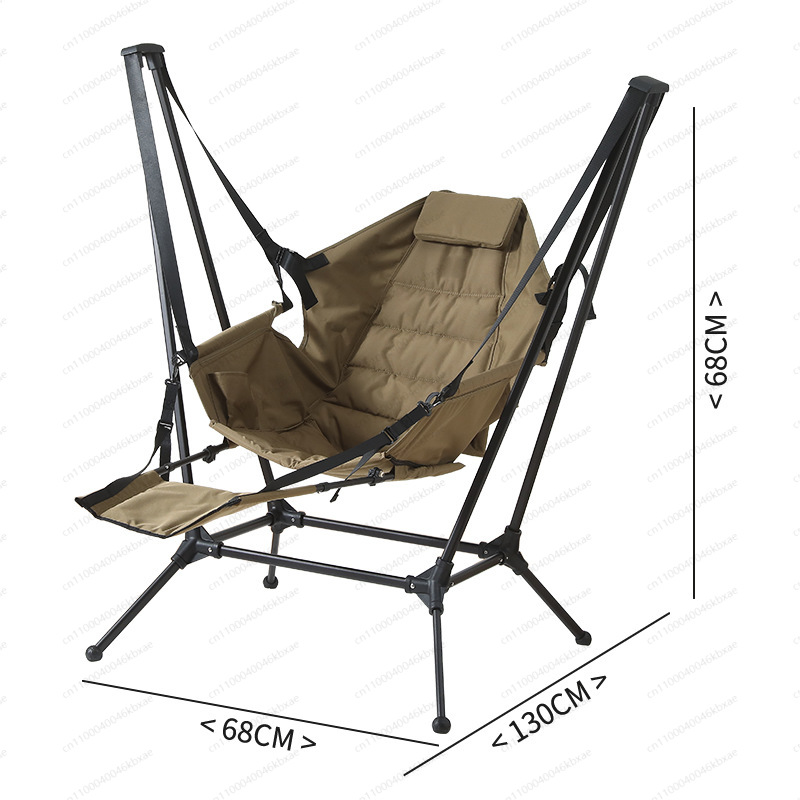 Kursi Camping Portabel 3-in-1  - Outdoor Camping Rocker ulasan dan harga