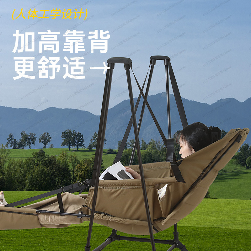 Kursi Camping Portabel 3-in-1  - Outdoor Camping Rocker ulasan dan harga