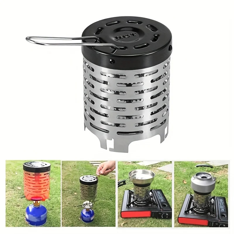 Penutup Pemanas Baja Tahan Kar - Outdoor Camping Gas Heater ulasan dan harga