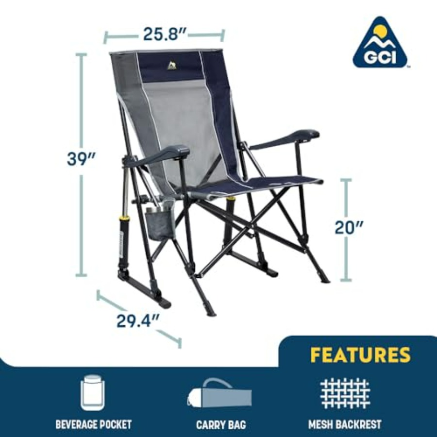 Kursi Camping Roadtrip Rocker  - Outdoor Camping Rocker ulasan dan harga