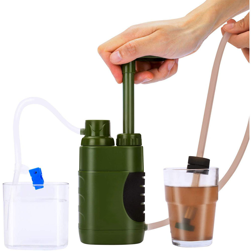 Alat Pemurni Air Portabel, Fil - Outdoor Camping Water Filter ulasan dan harga