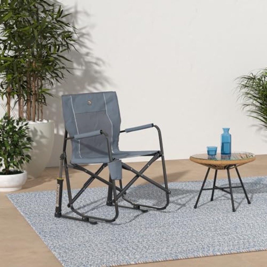 Kursi Goyang Lipat Freestyle R - Outdoor Camping Rocking Chair ulasan dan harga