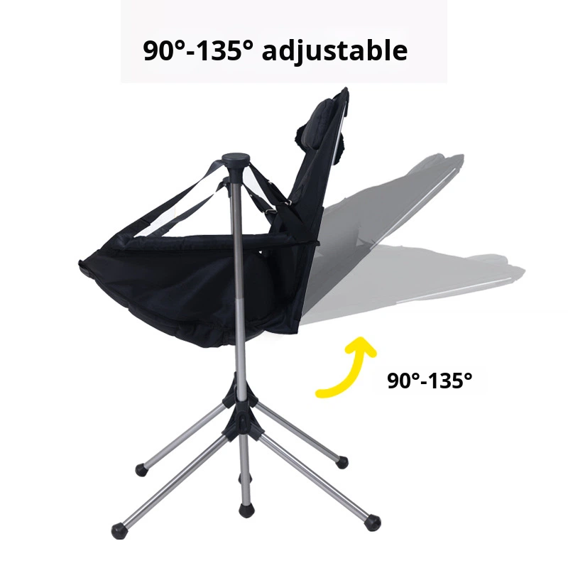 Kursi Goyang Lipat Outdoor Unt - Outdoor Camping Rocking Chair ulasan dan harga