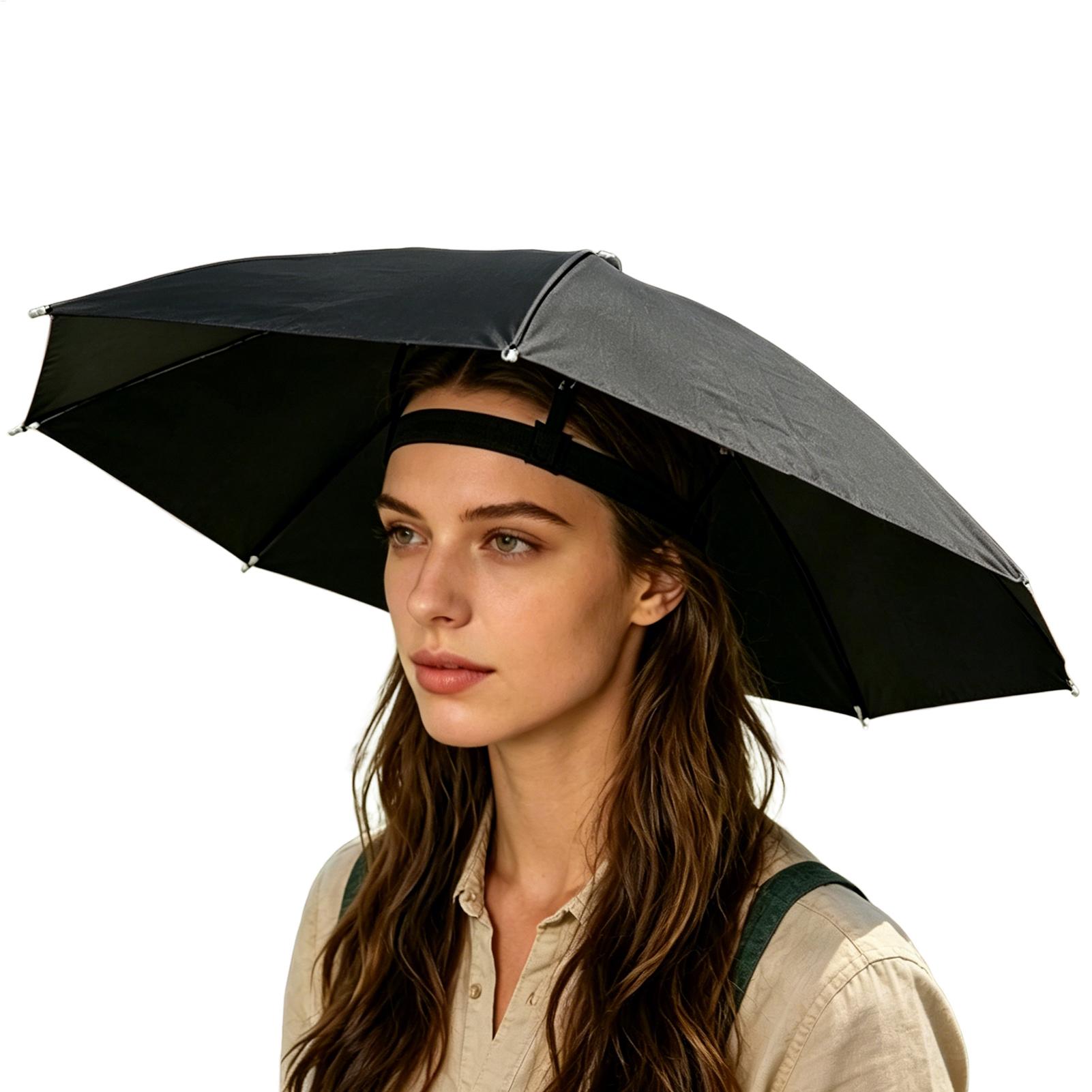Topi Payung Lipat Tahan Air, P - Outdoor Camping Umbrella ulasan dan harga