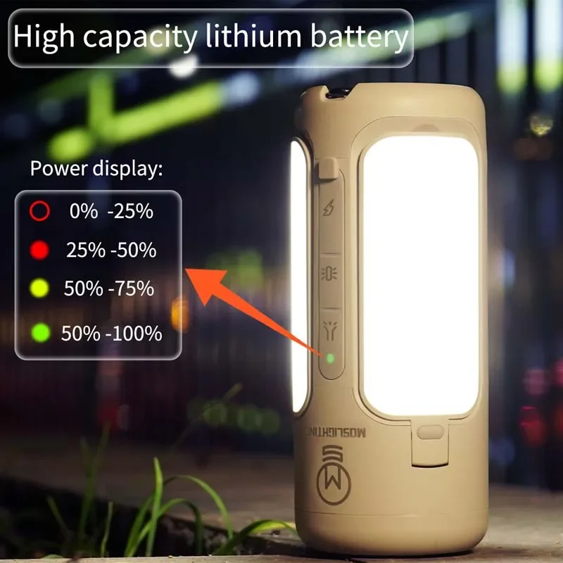MOSLIGHTING Speaker Bluetooth  - Zd Outdoor Camping ulasan dan harga